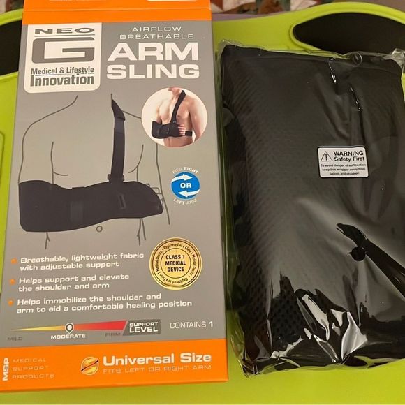 Arm Sling breathable, lightweight fabric adjustable - Picture 1 of 10